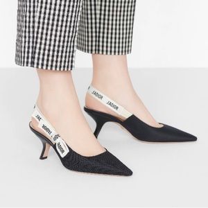 Slingback kitten heels 6.5